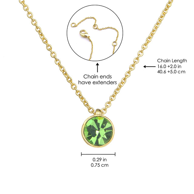誕生石ネックレス レディース ガールズ 低刺激性 ゴールドメッキ キュービックジルコニア ジェムストーン ネックレス 作成ガーネット アメジスト ネックレス 