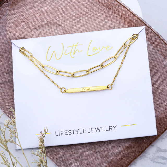 卸売高品質の女性のステンレス鋼のジュエリー