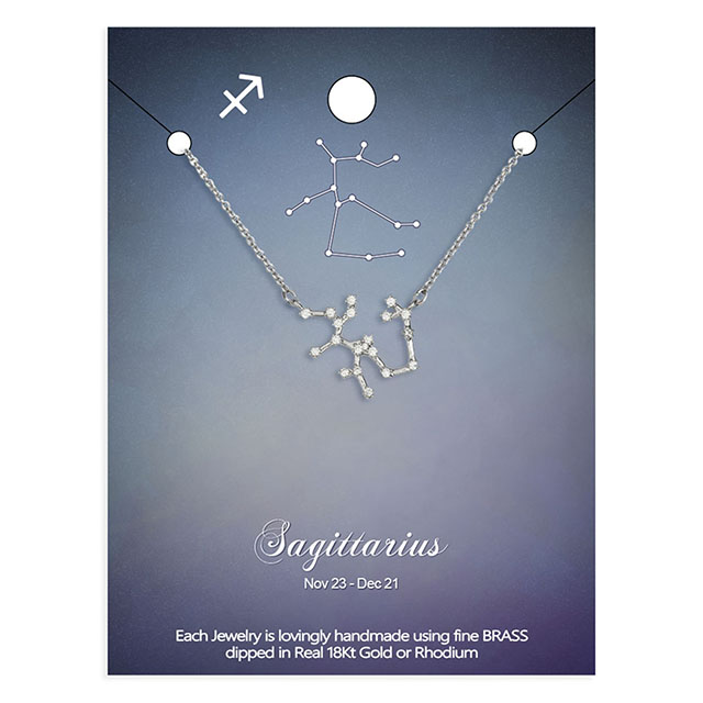 ジルコン星座ペンダントネックレス 女性 ガールズ用 シルバークリスタル 12星座ネックレス 星占いサイン スタージェミニネックレス 友情ジュエリー