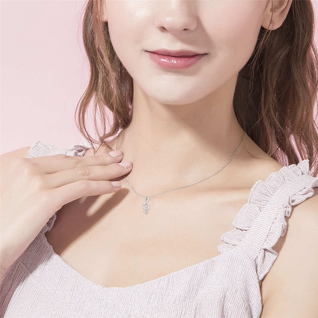 スピリット用の音楽シンボルペンダントネックレス