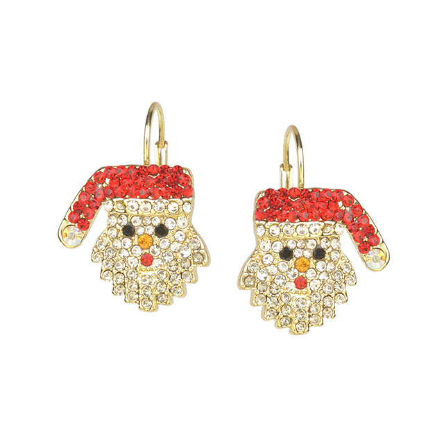 ファッションクリスマスイヤリング冬ホリデーギフトサプライヤー