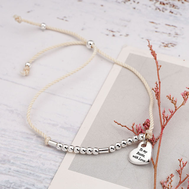 女性用モールス信号ブレスレット、インスピレーションを与える秘密の隠しメッセージ、友情、励まし、モチベーションを高める調整可能なブレスレットギフト。